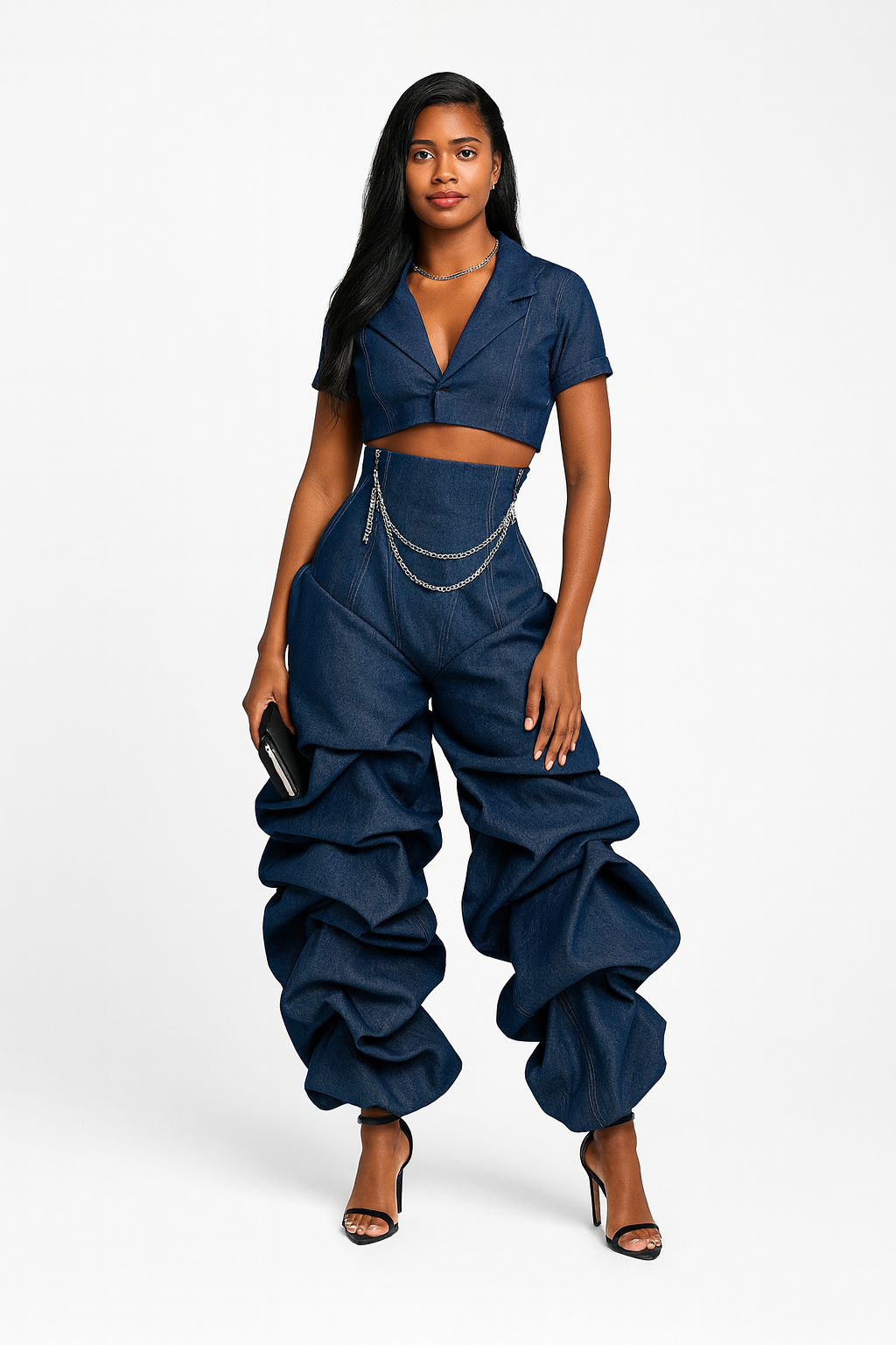 JAELL Corseted Jeans