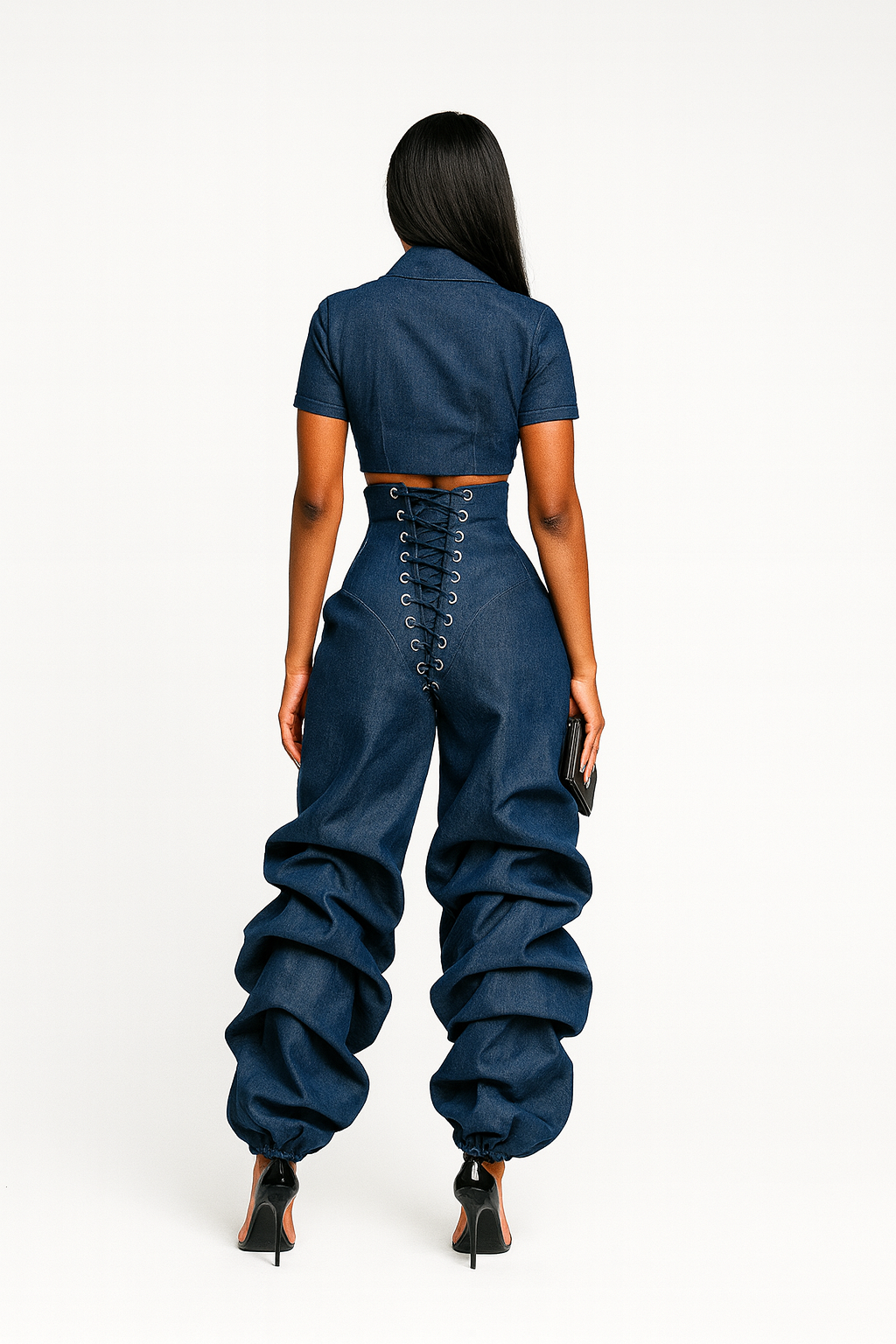 JAELL Corseted Jeans