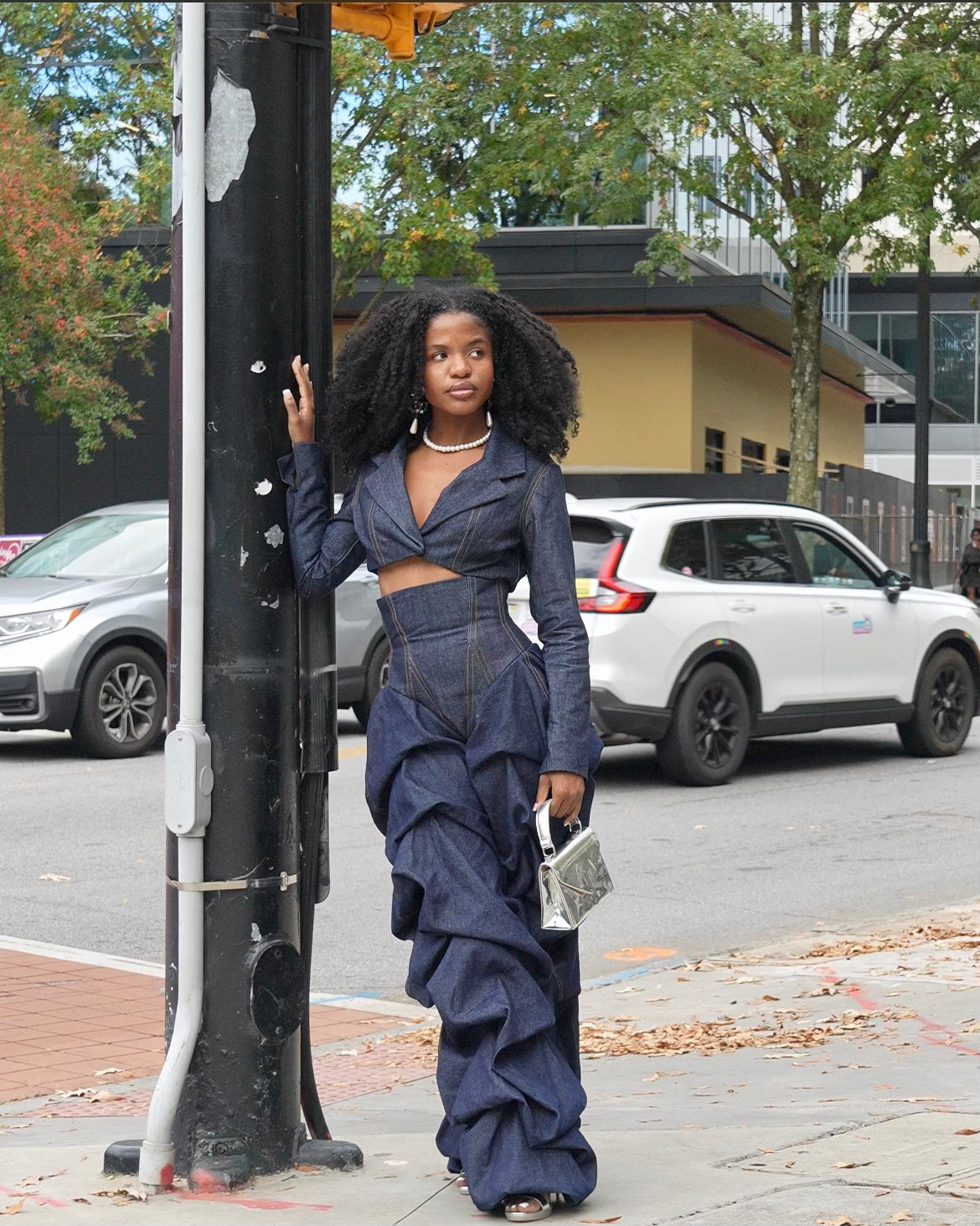 JAELL Corseted Jeans